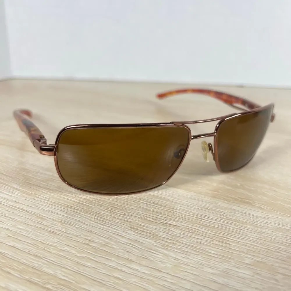 Miyagi Eyewear Player 1407 Col 2 Sunglasses Copper Red 62-16-130 Italy